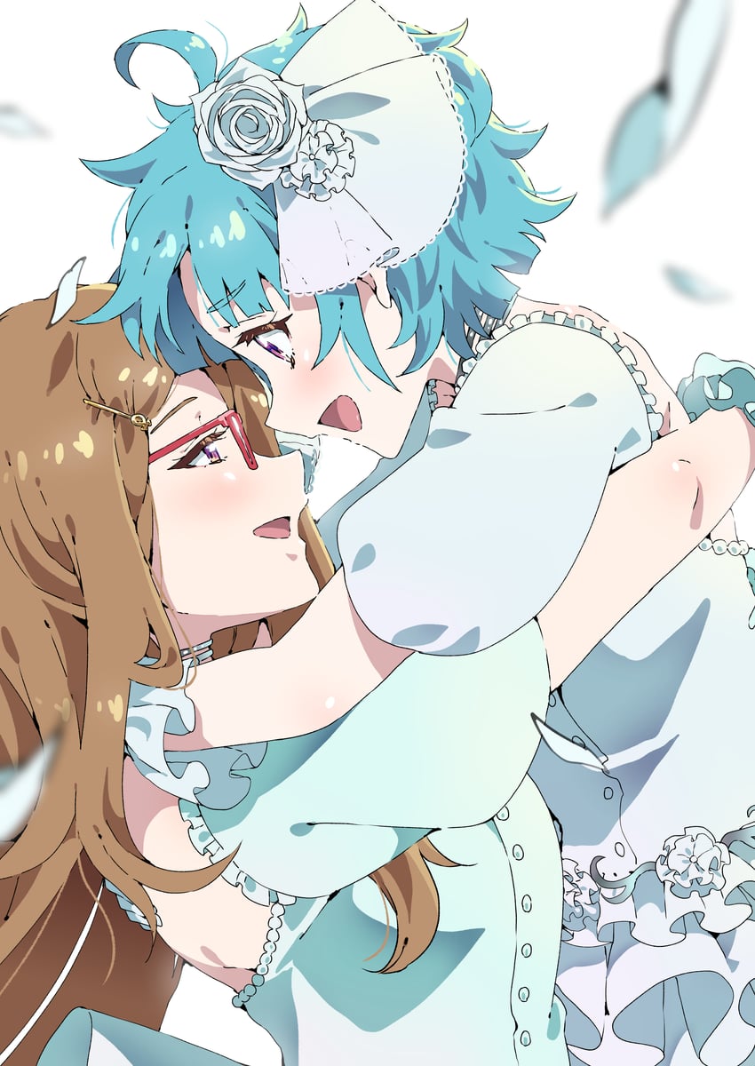 omega auru and akai meganee (pretty series and 1 more) drawn by tsujii_luki