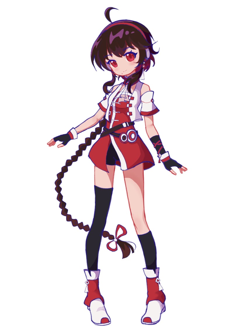 yuezheng ling and yuezheng ling v3 (vocaloid and 1 more) drawn by pointzhu