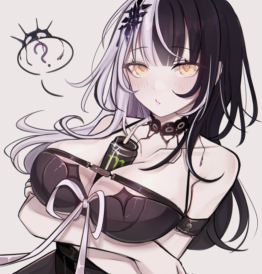 shiori novella and yorick (hololive and 1 more) drawn by rosheil