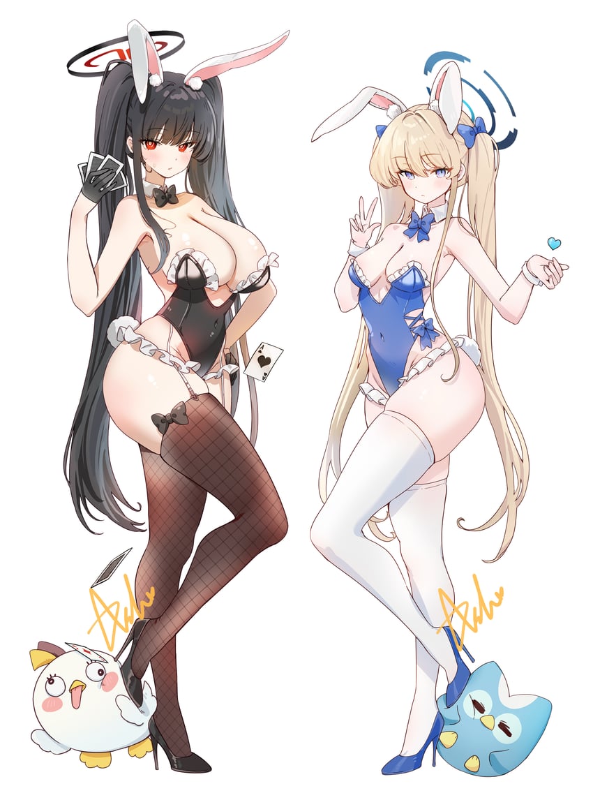 toki, rio, peroro, and big brother (blue archive) drawn by ash_(cat7evy)
