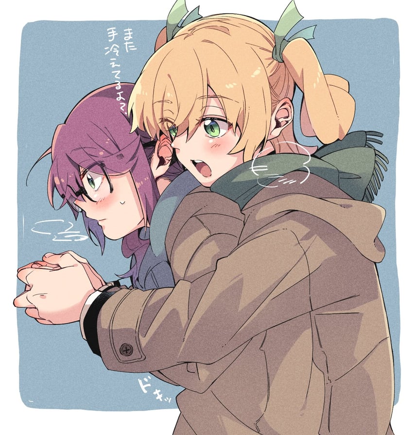 daiba nana and hoshimi junna (shoujo kageki revue starlight) drawn by bbr_brbr