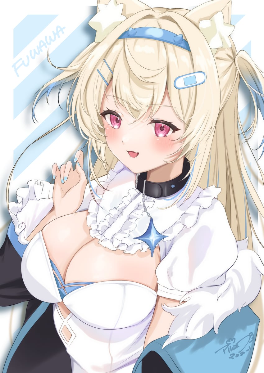 fuwawa abyssgard (hololive and 1 more) drawn by maruni_manieru
