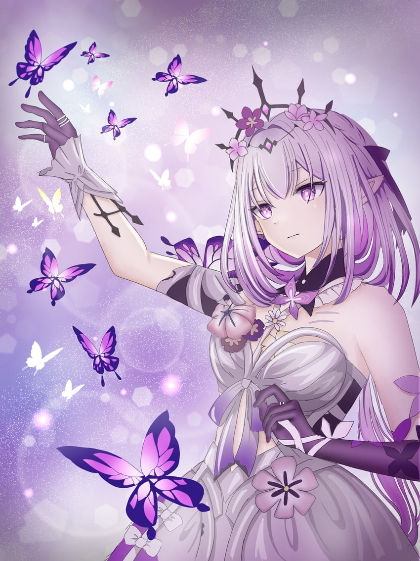 castorice (honkai and 1 more) drawn by cocoria_(cocoi)