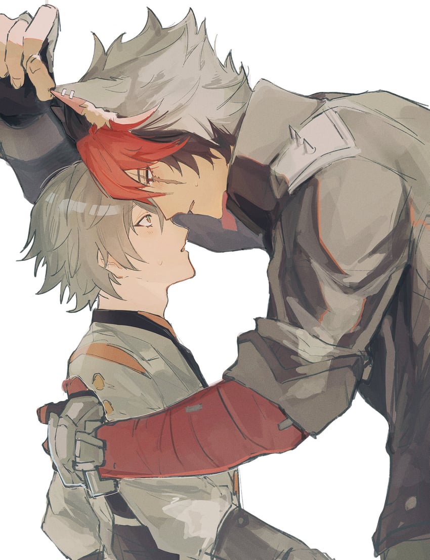 komano manato and wise (zenless zone zero) drawn by nanuuuuuu73