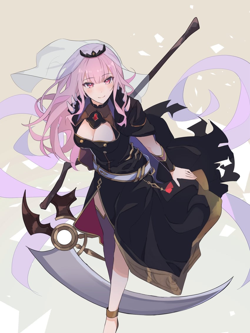 mori calliope (hololive and 1 more) drawn by sae1293