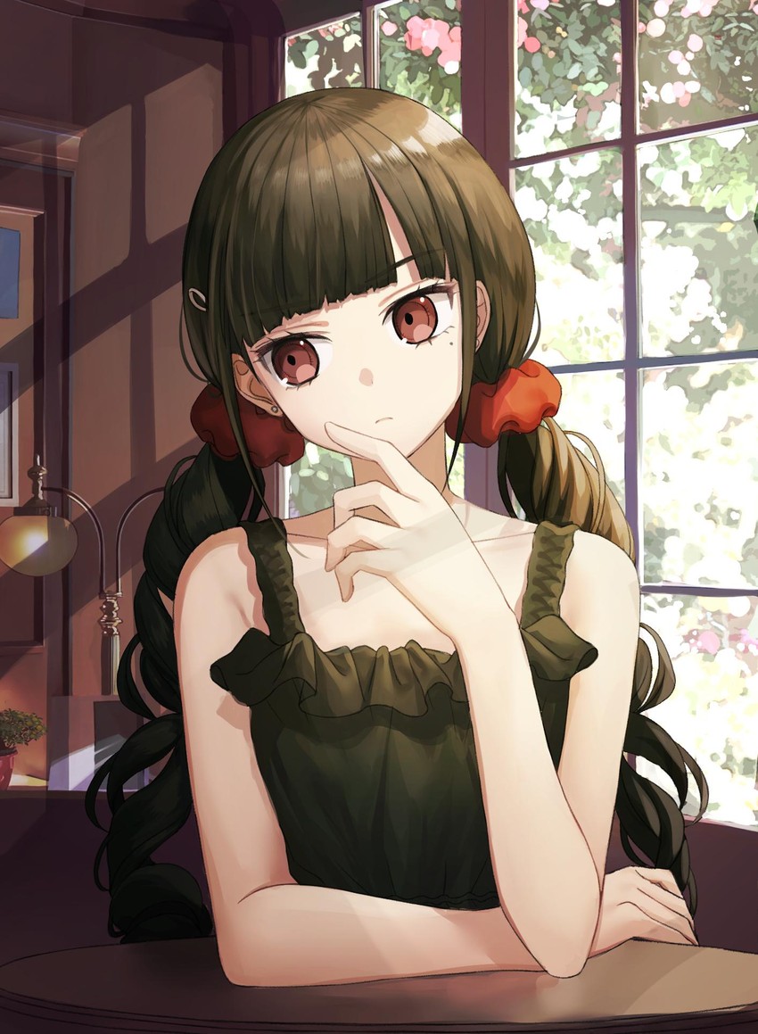 harukawa maki (danganronpa and 1 more) drawn by ssumbi