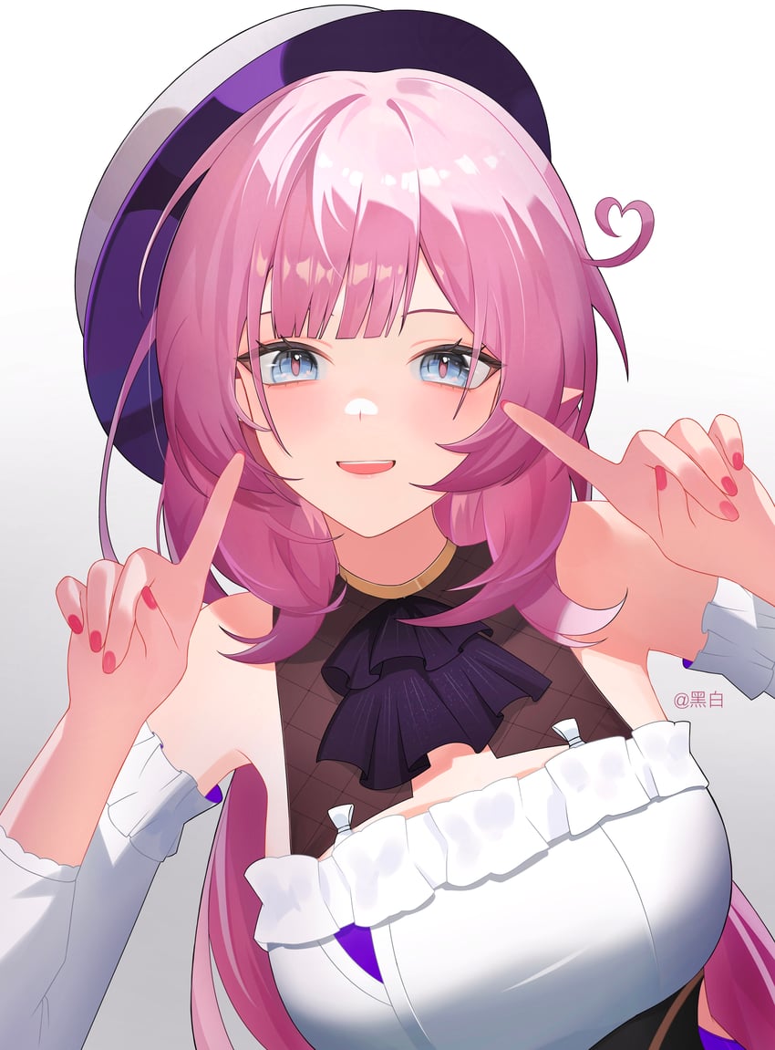 elysia (honkai and 1 more) drawn by heitang_baiyuan