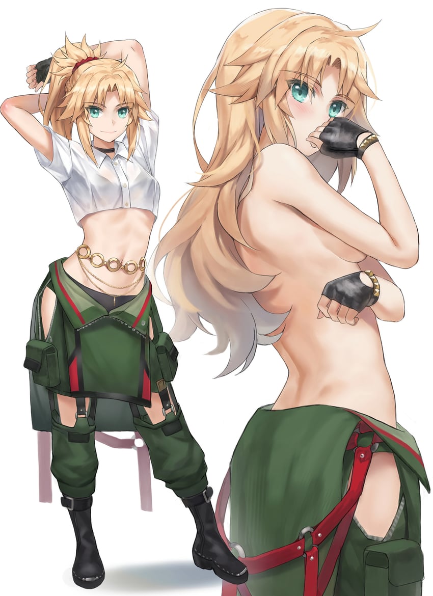mordred (fate and 1 more) drawn by tonee
