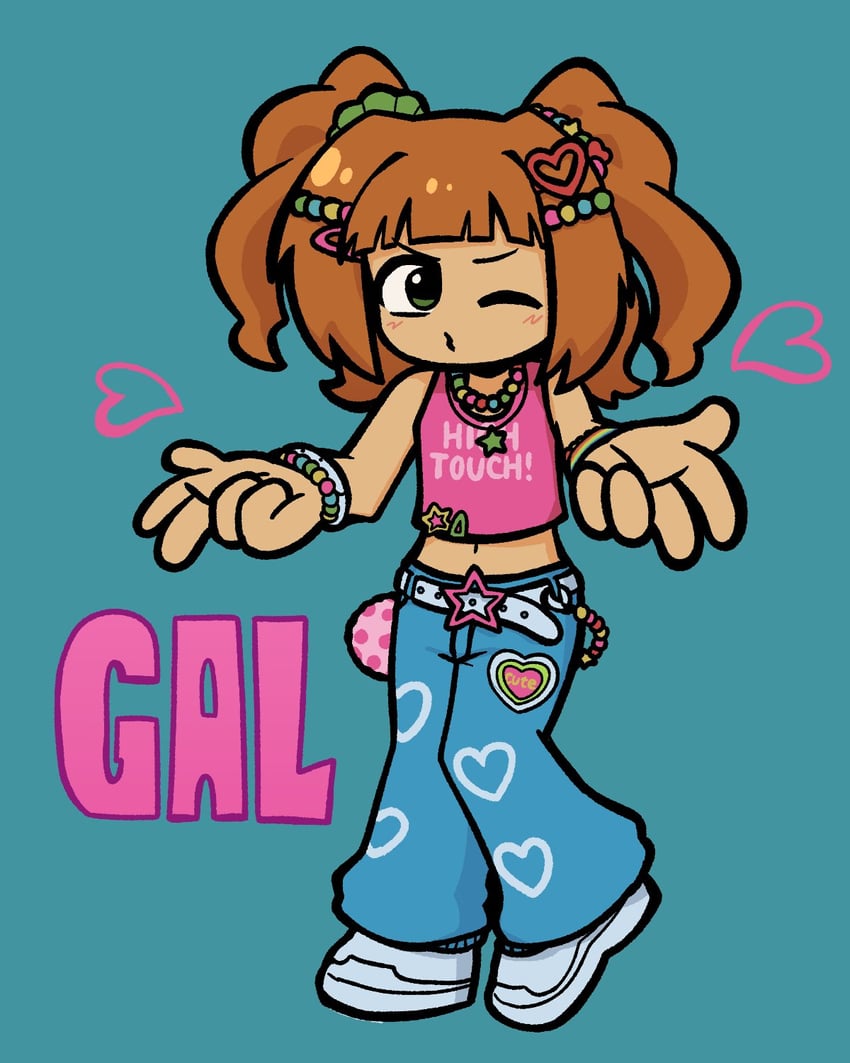 takatsuki yayoi (idolmaster and 2 more) drawn by fis_(t83192933)