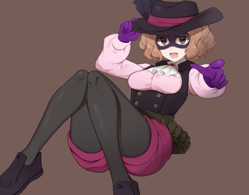 okumura haru and noir (persona and 1 more) drawn by raimone26