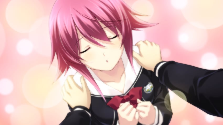 onoe serika and miyashiro takuru (chaos;child) drawn by sasaki_mutsumi