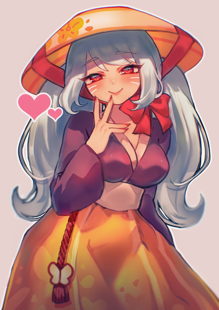kumiho cookie (cookie run and 1 more) drawn by qiu_ju