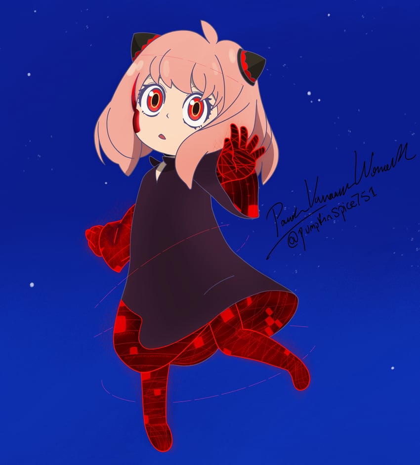 anya and sage (spy x family and 2 more) drawn by pumpkinspice7500
