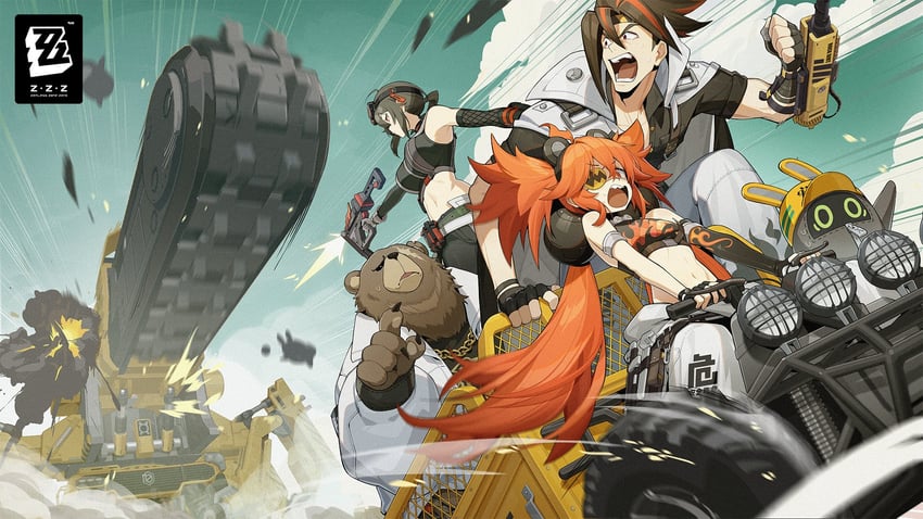 grace howard, koleda belobog, ben bigger, anton ivanov, and safety (zenless zone zero)