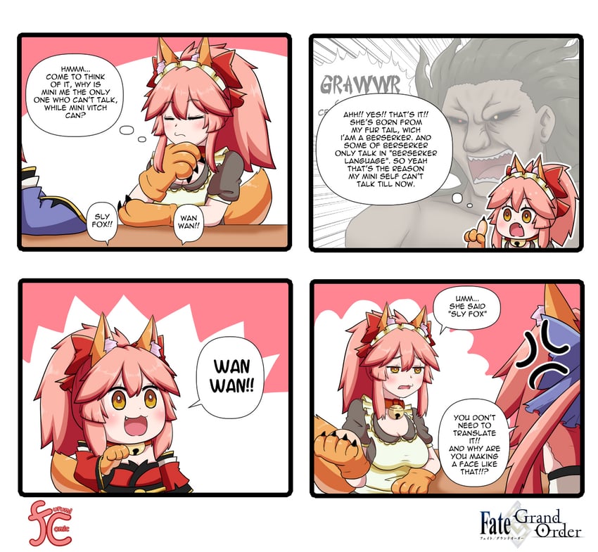 tamamo, tamamo no mae, tamamo cat, and heracles (fate and 1 more) drawn by keita_naruzawa