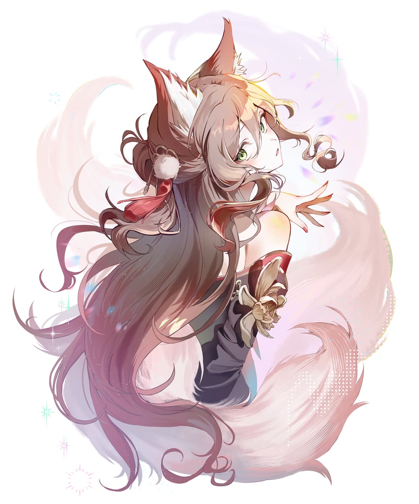 tingyun and fugue (honkai and 1 more) drawn by naroo