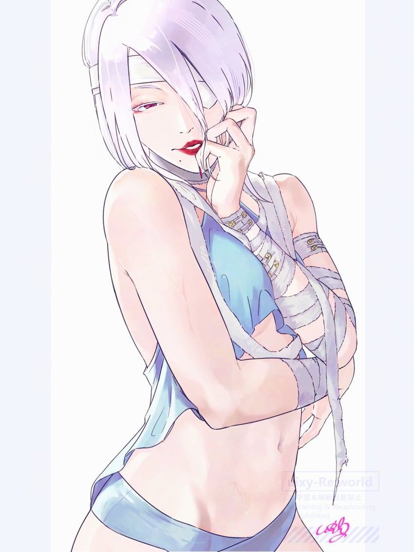 a.k.i. (street fighter and 1 more) drawn by uixy