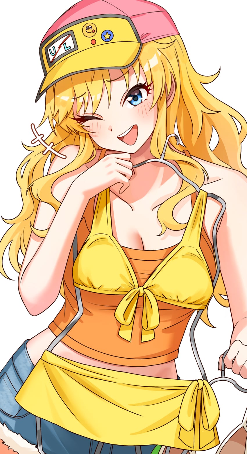 ohtsuki yui (idolmaster and 1 more) drawn by niban_(puka_0507)
