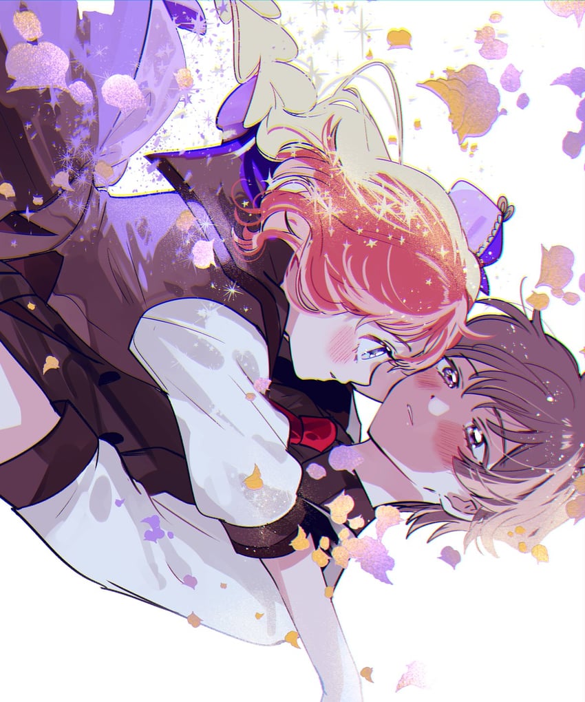 inukai iroha and toyama satoru (precure and 1 more) drawn by asako_(itiba)