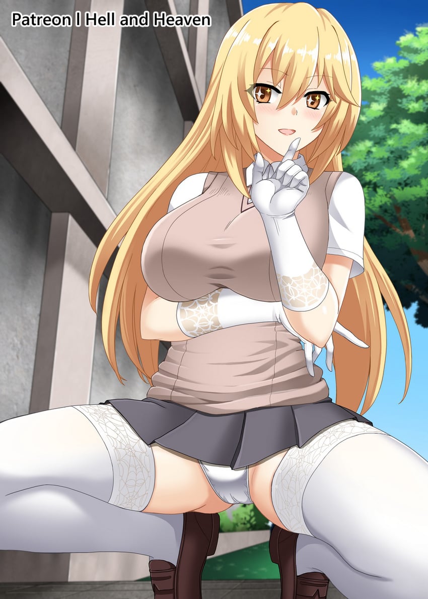 shokuhou misaki (toaru majutsu no index and 2 more) drawn by hellandheaven