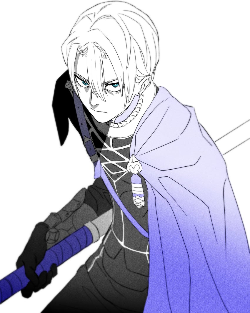 dimitri alexandre blaiddyd (fire emblem and 1 more) drawn by kwajia3