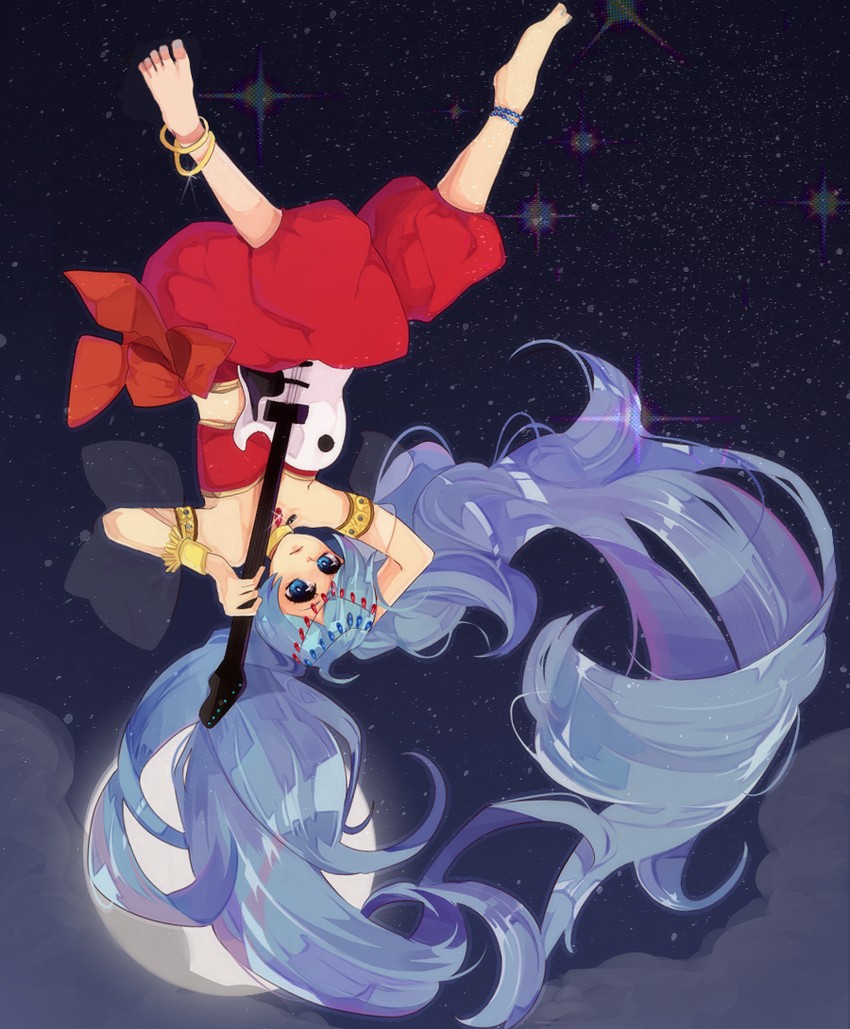 hatsune miku (vocaloid) drawn by remiri