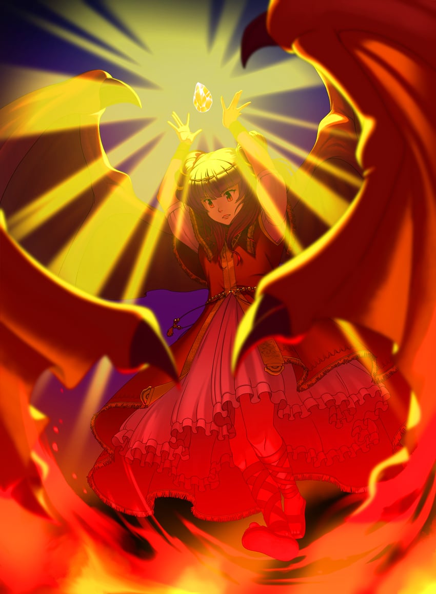 myrrh (fire emblem and 1 more) drawn by inkarat