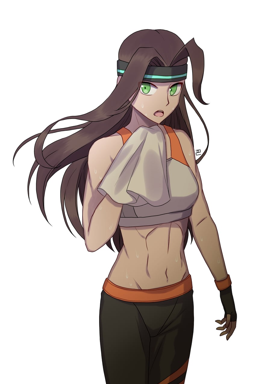 ring fit trainee (ring fit adventure) drawn by demon_avenger
