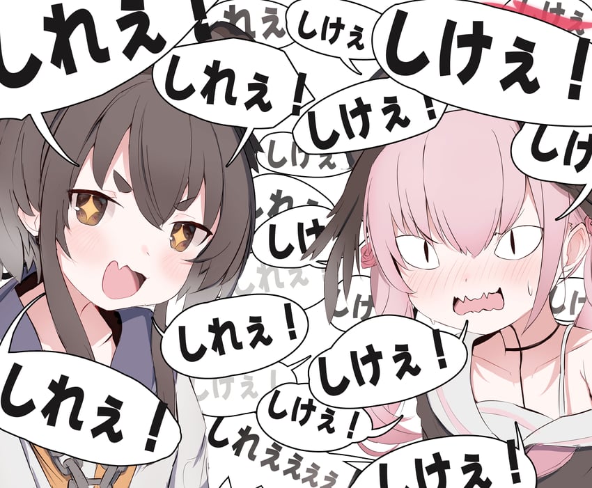 koharu and tokitsukaze (kantai collection and 1 more) drawn by mok4suke