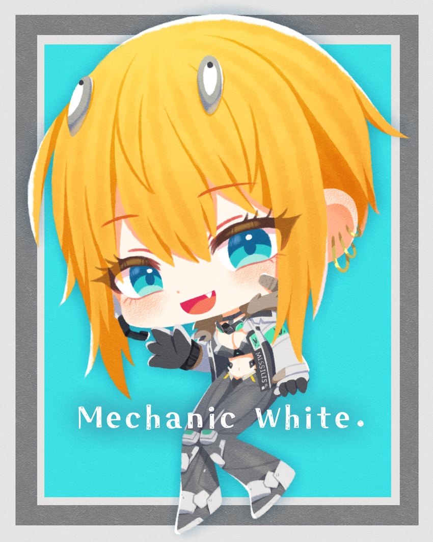 maxwell (goddess of victory: nikke) drawn by hoshino_hikari