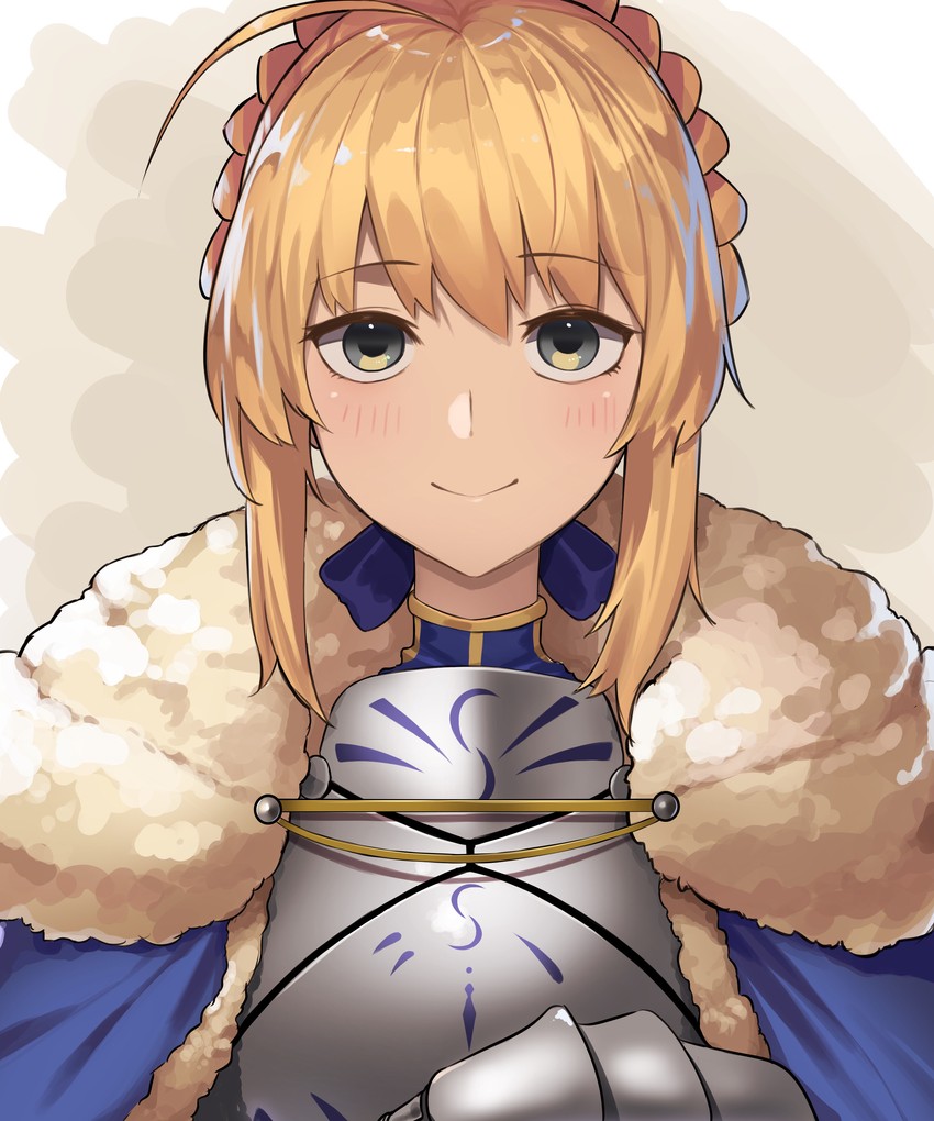 artoria pendragon and saber (fate and 1 more) drawn by sefile