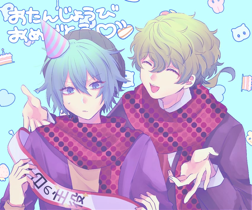 hiyori sou and midori (kimi ga shine) drawn by uououoon