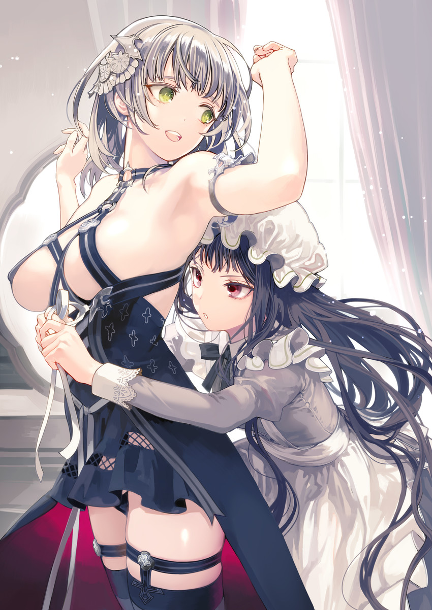 elizabeth le fanyu and hina (isekai goumonhime) drawn by ukai_saki