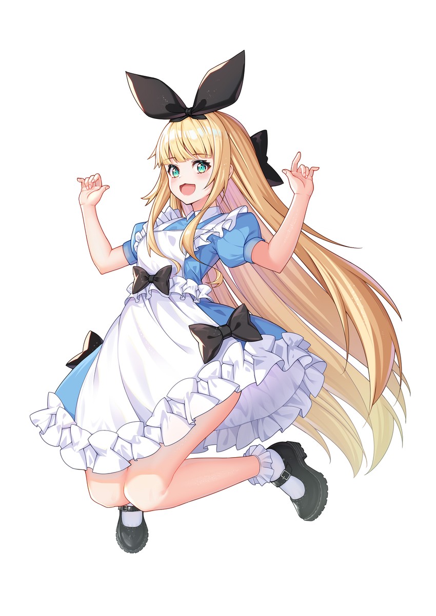 mononobe alice (nijisanji and 1 more) drawn by red_plate_(kyuu45)