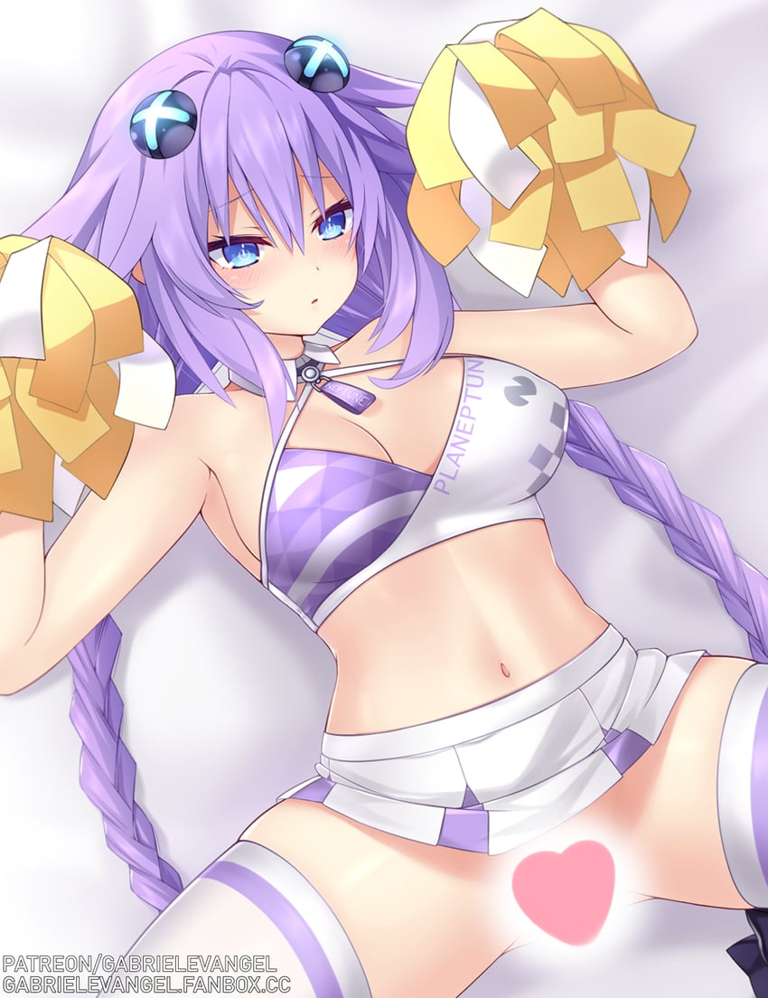 purple heart (blue archive and 2 more) drawn by gabriel_evangel