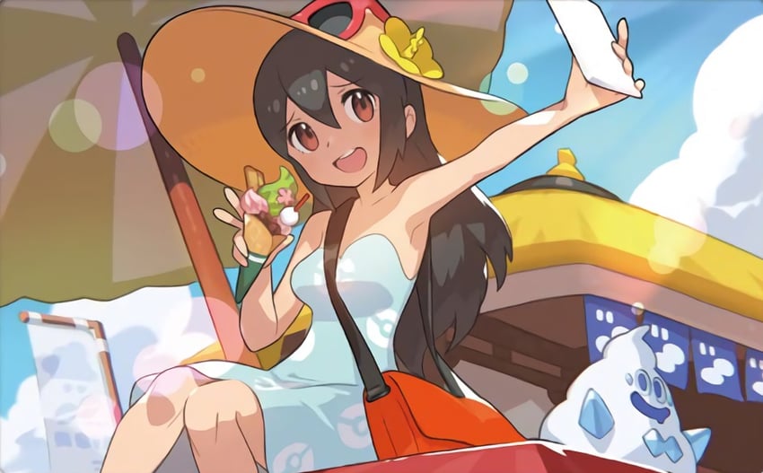 sightseer and vanillish (pokemon and 2 more) drawn by saitou_naoki