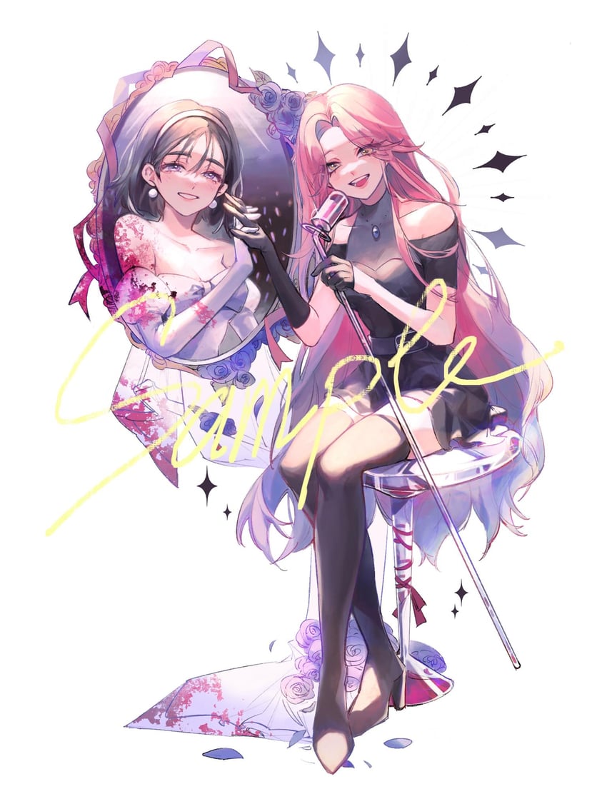 sua and mizi (alien stage) drawn by miihanatochan