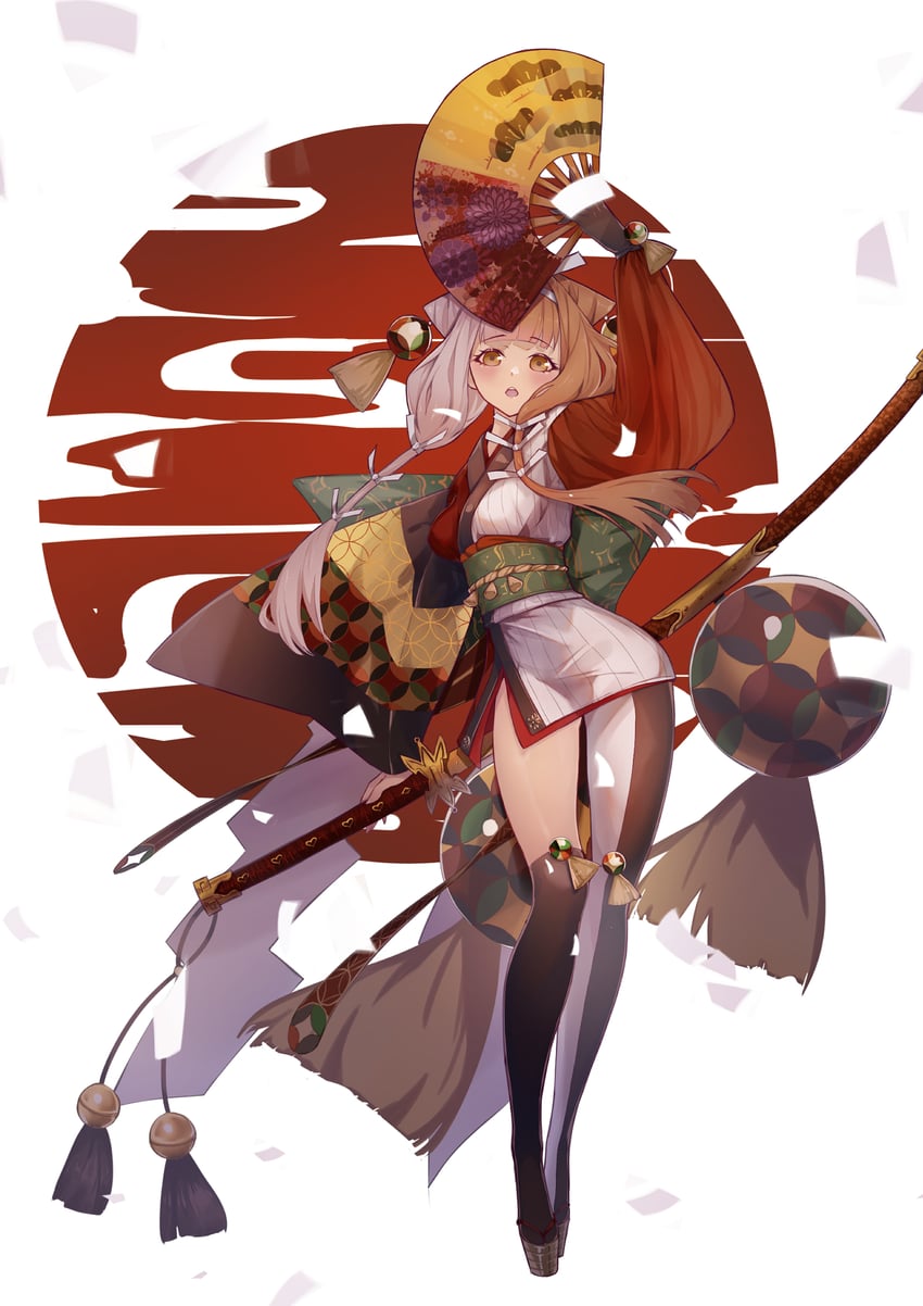 izumo no okuni (fate and 1 more) drawn by ura_illust