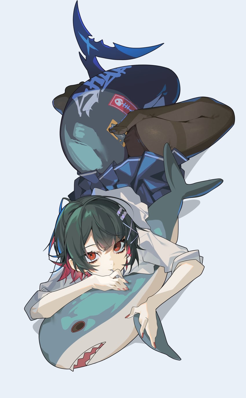 ellen joe (zenless zone zero) drawn by hamita_(rikopin_ika)
