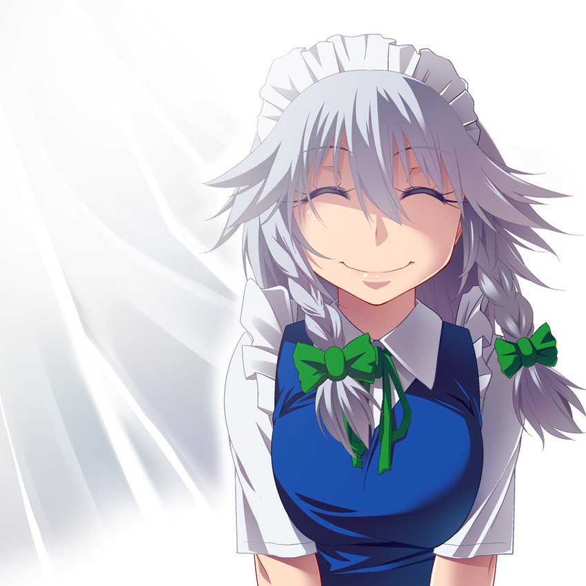 izayoi sakuya (touhou) drawn by hayashi_custom