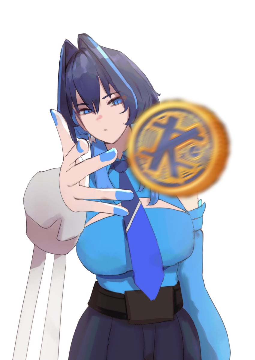 ouro kronii (hololive and 1 more) drawn by erasorpepero