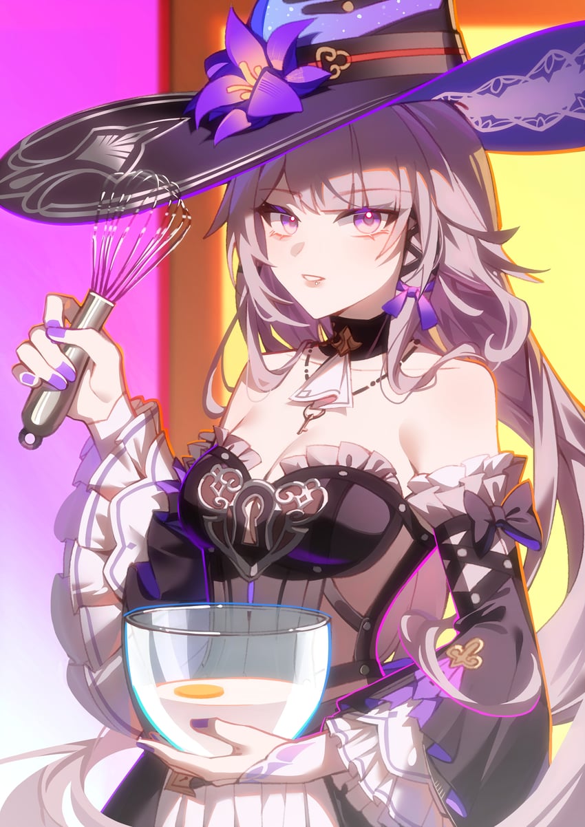 herta and the herta (honkai and 1 more) drawn by slowfrost