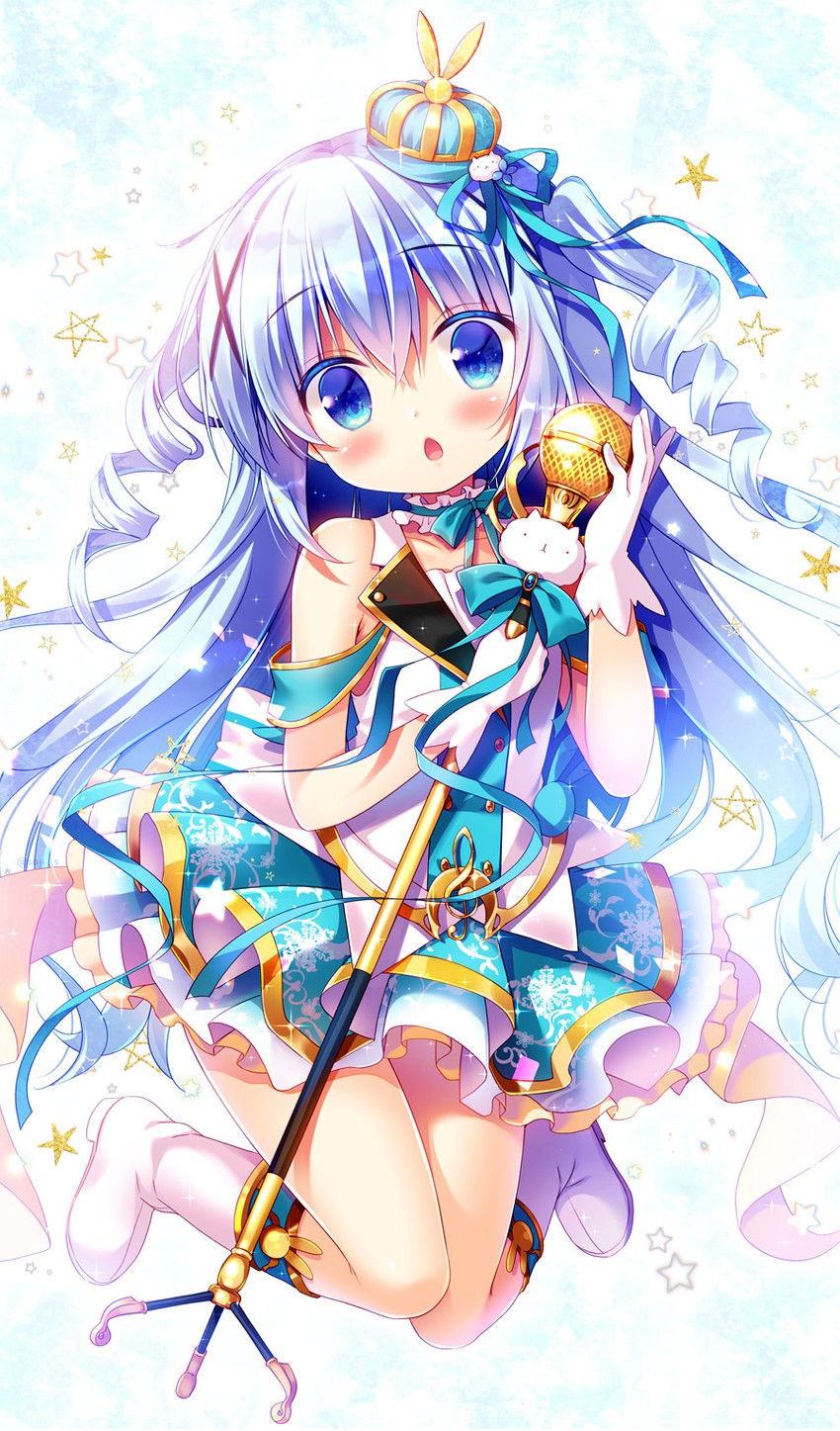 kafuu chino and tippy (gochuumon wa usagi desu ka? and 1 more) drawn by sasai_saji