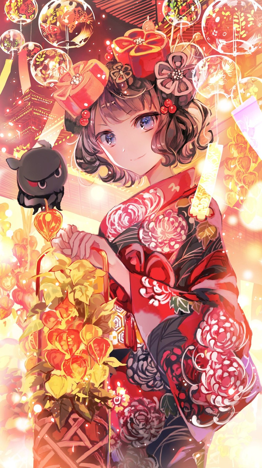 katsushika hokusai and tokitarou (fate and 1 more) drawn by rioka_(southern_blue_sky)