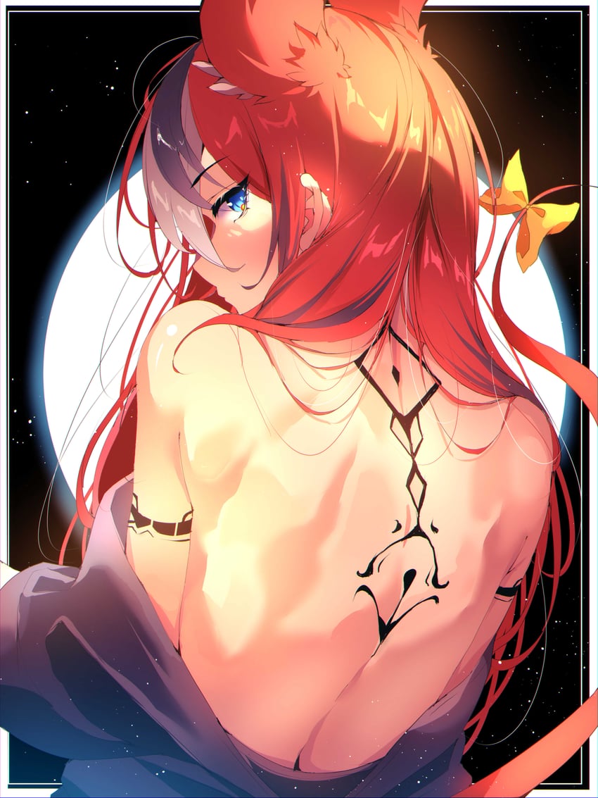 hakos baelz (hololive and 1 more) drawn by the0neulost