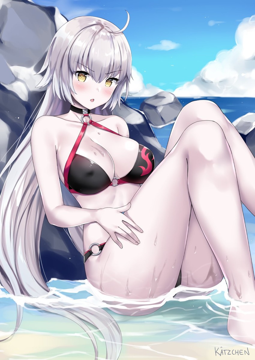 jeanne d'arc alter (fate and 1 more) drawn by kaetzchen