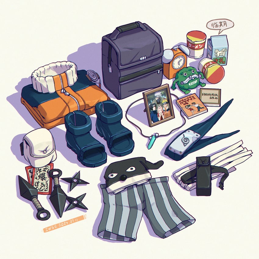 haruno sakura, uzumaki naruto, uchiha sasuke, and hatake kakashi (naruto) drawn by iwse_zhang