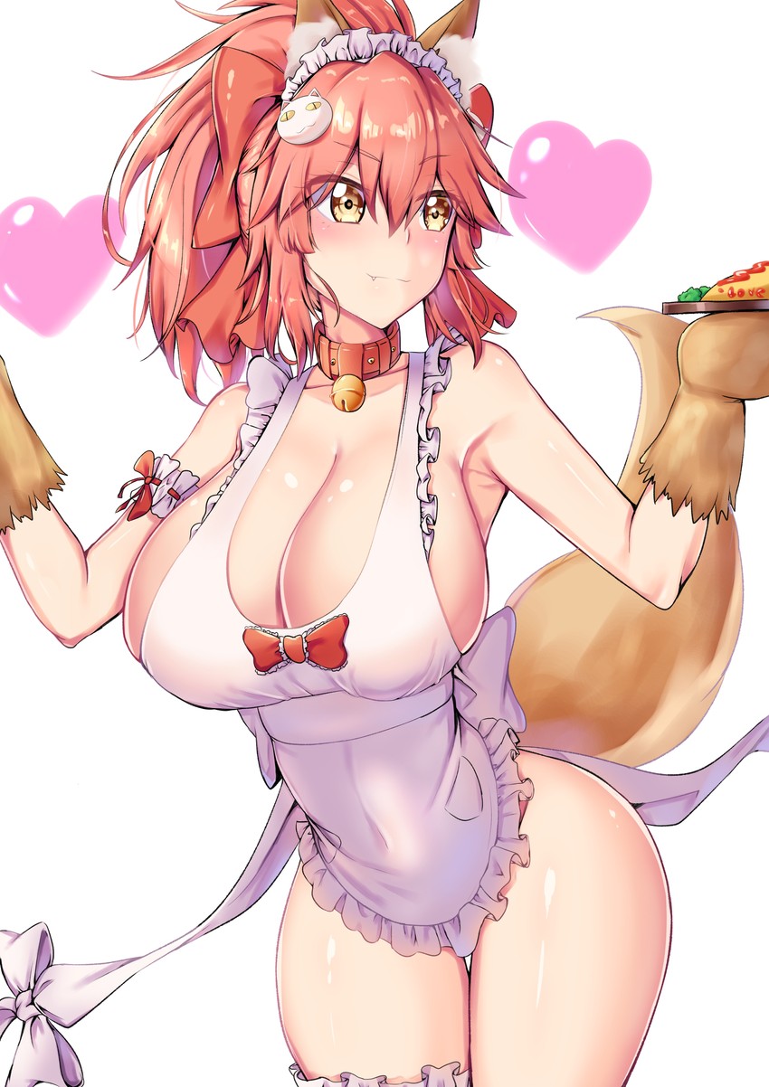 tamamo and tamamo cat (fate and 1 more) drawn by jo_(pixiv29989419)