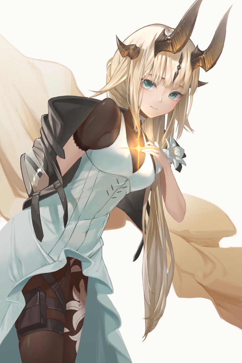 reed and reed the flame shadow (arknights) drawn by yueyue_no_hand