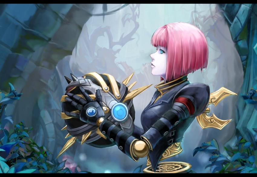 orianna and bladecraft orianna (league of legends) drawn by pepsimen